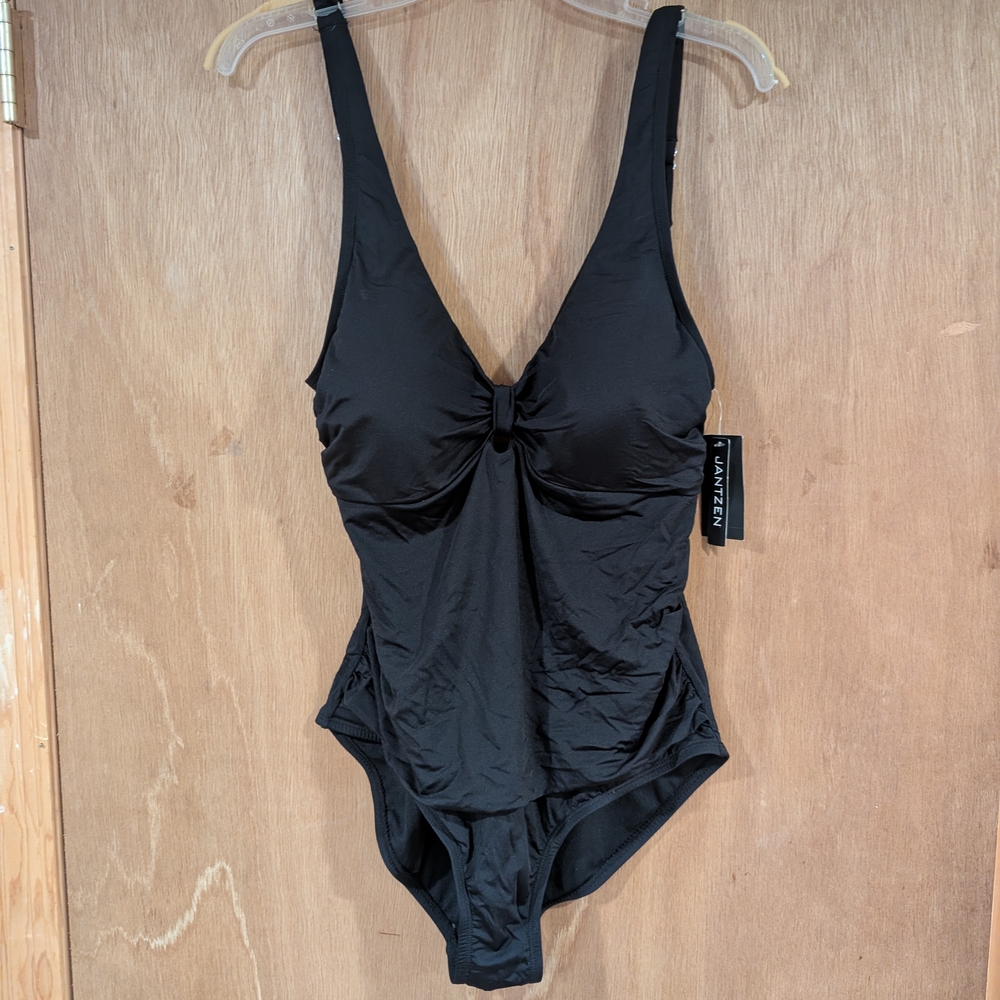 NWT Jantzen Classic Black Swimsuit